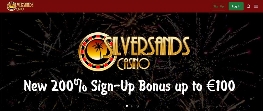 sign-up bonus at SilverSands